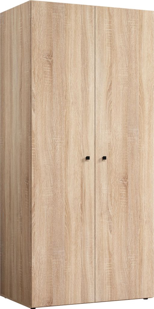 trendteam Garderobe Basics Kleiderschrank, Eiche Sonoma Produktbild 