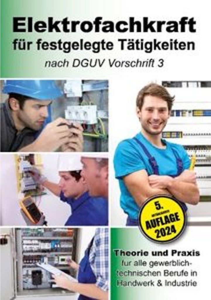 Elektrofachkraft für festgelegte Tätigkeiten nach DGUV Image du produit 