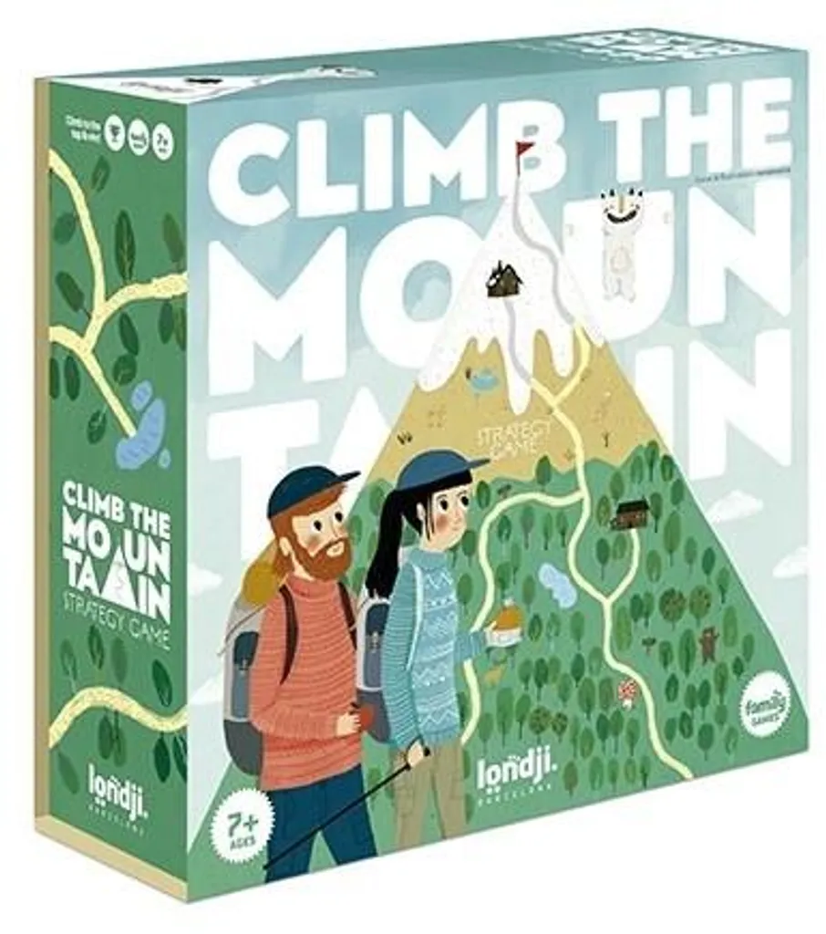 Jeu de montagne Londji sans plastique - Jeu de société éco-responsable