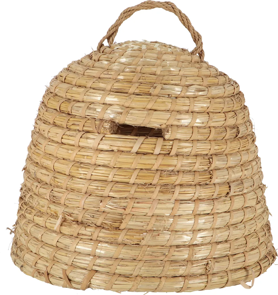 Esschert Design Ruche C2041 - Abri à Abeilles en Paille Traditionnelle