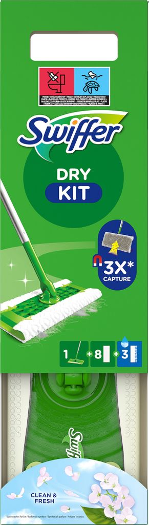 Zestaw startowy do czyszczenia podłóg Swiffer z 8+3 Zdjęcie produktu 