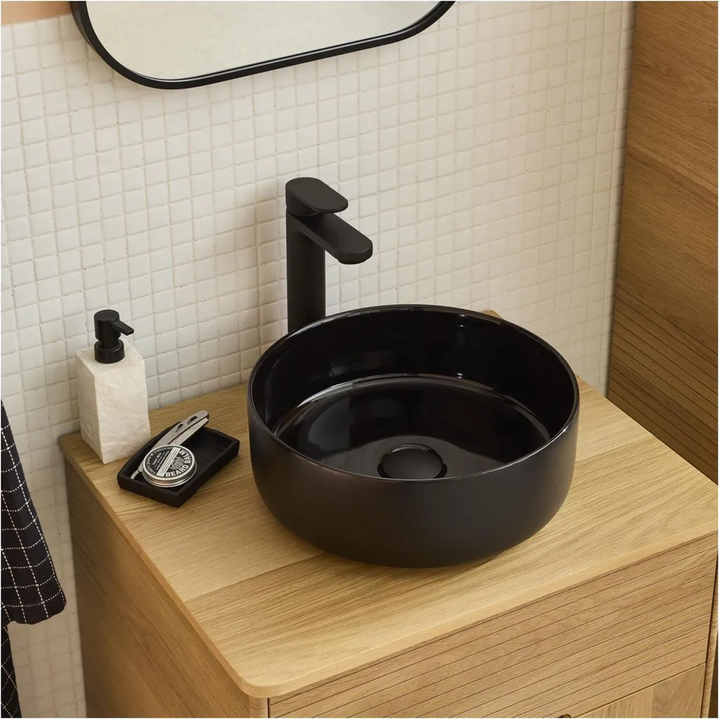 Lavabo Tondo DIEGO 36x36 cm | Rinnova il tuo Bagno con Eleganza