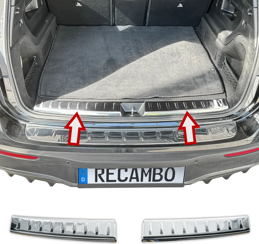 Seuil de coffre en inox pour Mercedes EQB X243 dès 2021
