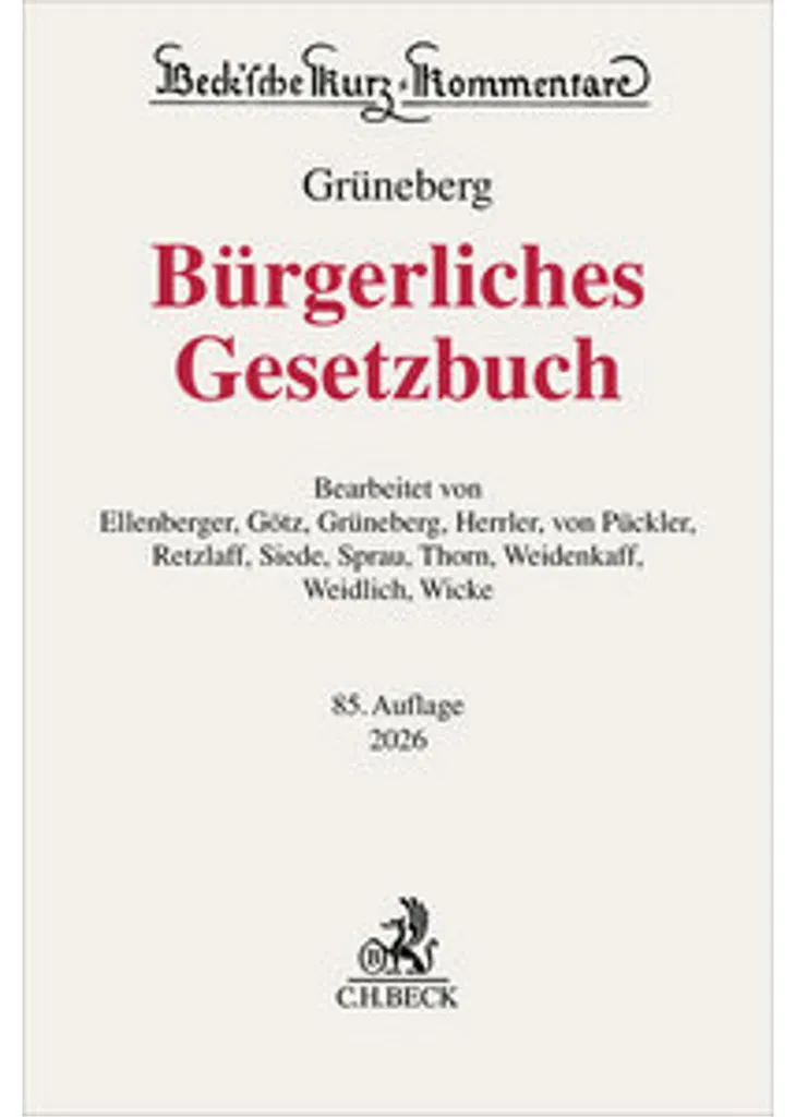 Bürgerliches Gesetzbuch BGB Comprendre le Droit Privé Allemand Facilement