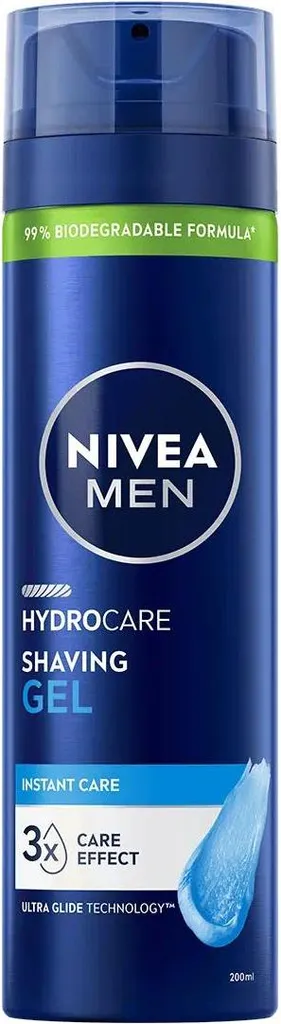 Nivea Men Gel raser Hydrocare 200ml anti-irritations à l'aloès