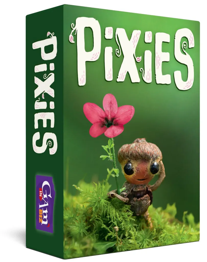 Petit jeu de société Pixies Gam'inBIZ : cartes de stratégie illustrées
