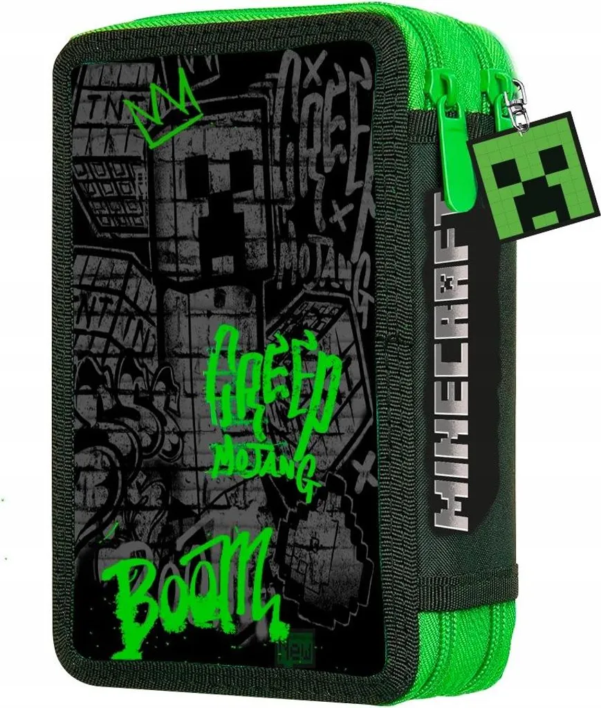 Trousse à Crayons Double Compartiment Minecraft pour Écolier et Fan - 3