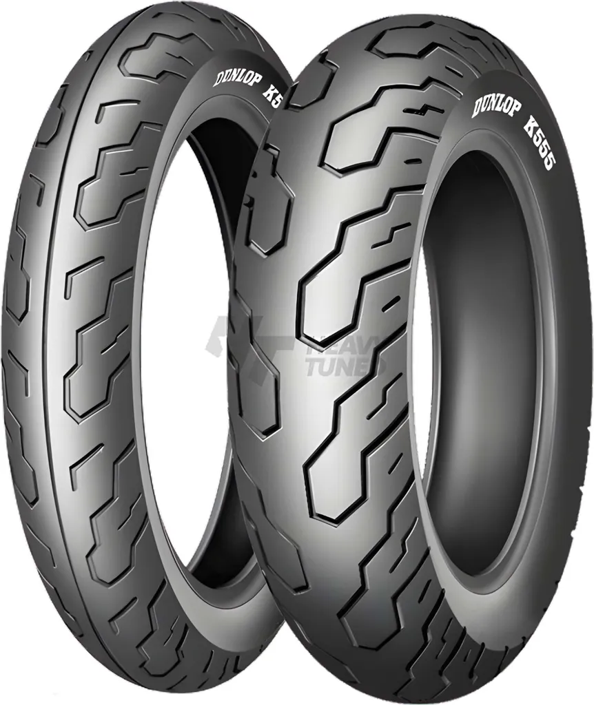 Pneu Dunlop K555 170/70 B16 75H TL Arrière pour Custom et Touring