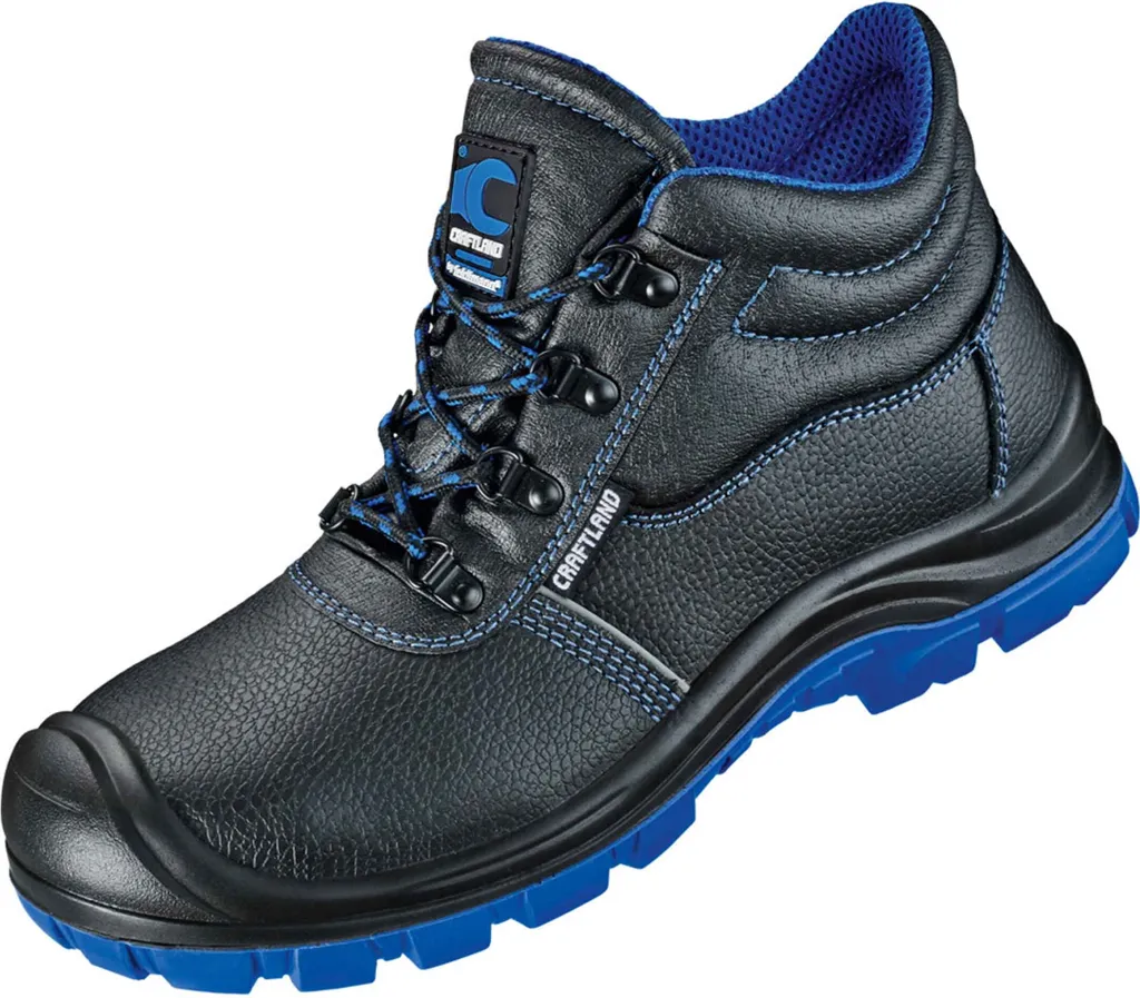 Chaussures de Travail S3 Antidérapantes Craftland 33171 Cuir et Acier