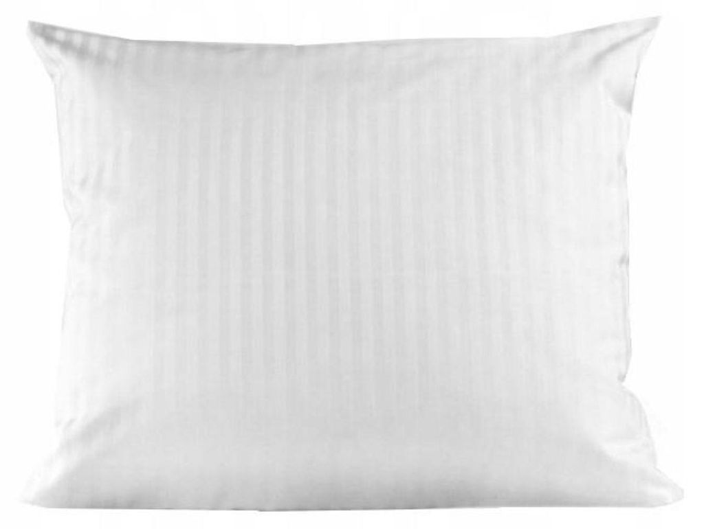 Kissenbezug - Bettkissenbezug Baumwolle - 50x60 cm - Weiß - Kopfkissenbezug - 150 g/m2 - HOTEL MEDICAL