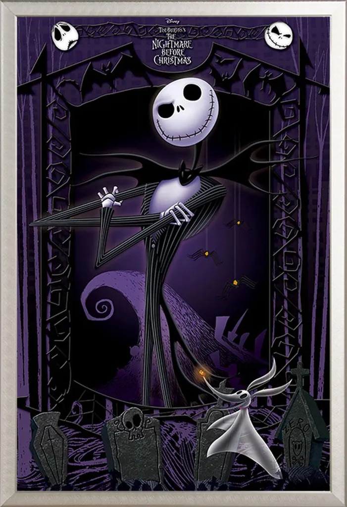 Nightmare Before Christmas Poster It's Jack con Cornice Shinsuke