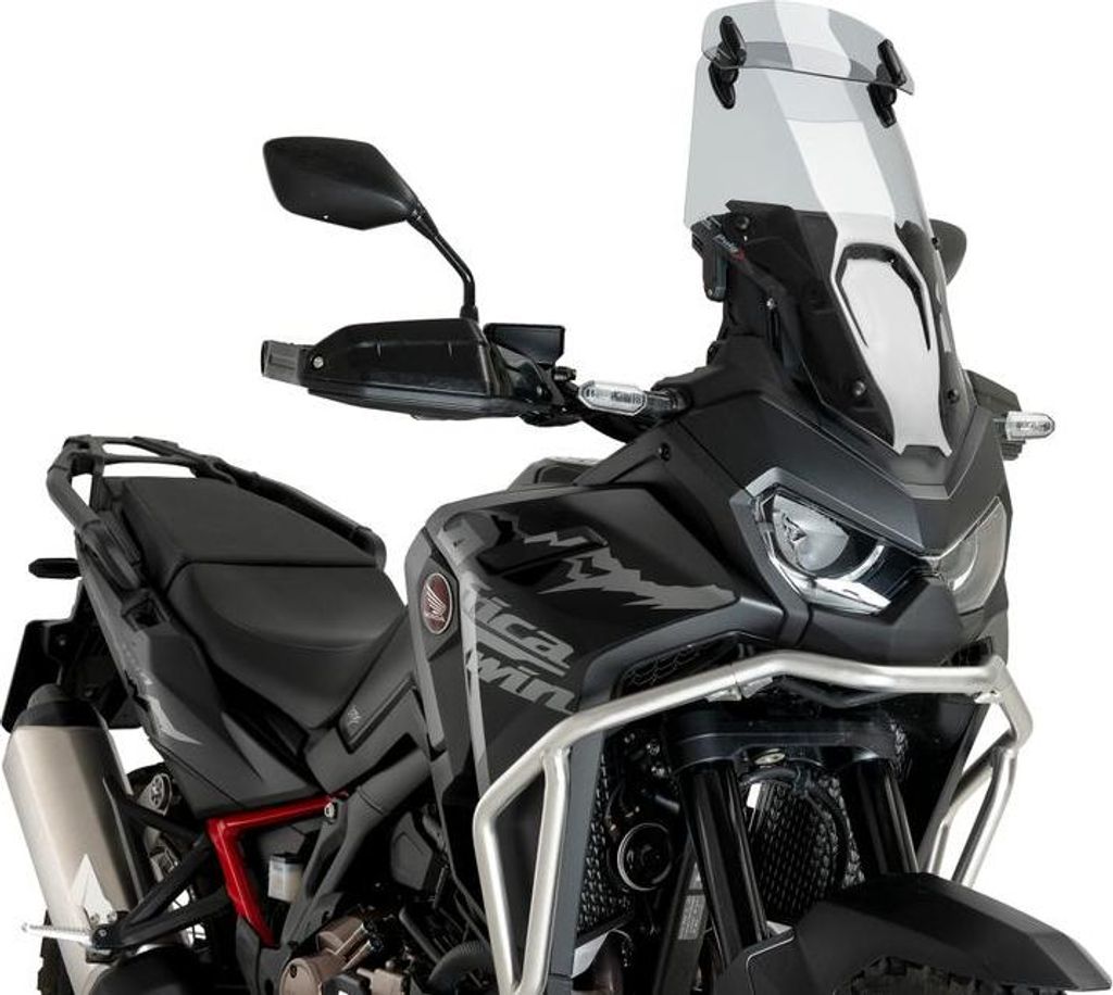 PUIG 21739H Tourenscheibe mit Spoilerscheibe passend fuer HONDA CRF1100L AFRICA TWIN ADVENTURE SPORTS Getönt