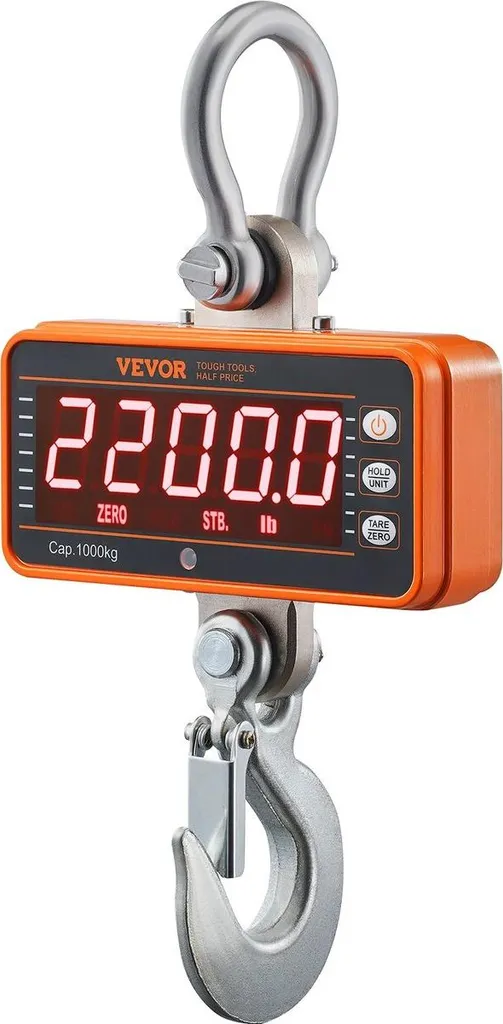 Balance de pesage 1000kg pour sécuriser vos levages et éviter surcharges