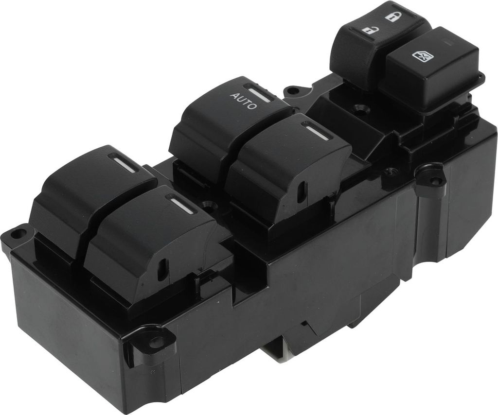 Elektrischer Fensterschalter Vorne Links Fahrerseite Fenstersteuerschalter für Honda CR-V 2012-2013 Schwarz
