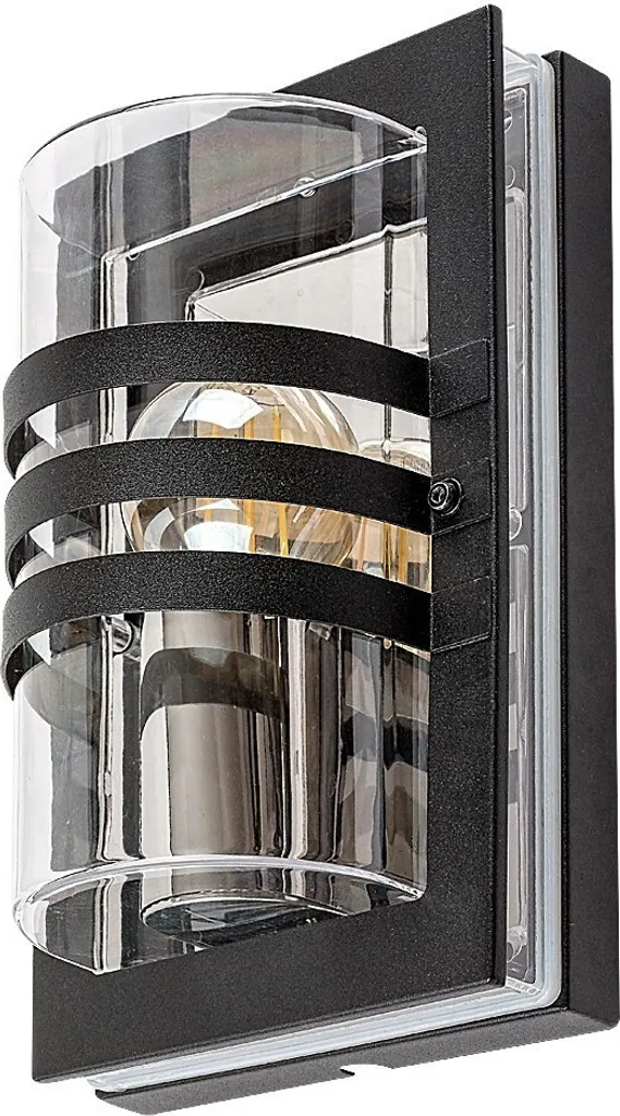 Éclairage extérieur pour terrasse et entrée Orlova Rabalux noir E27 24cm