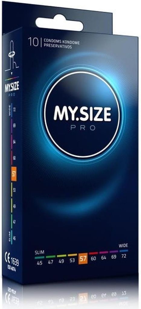 My Size - Pro Kondomy 57 Mm 10 Kusů Obrázek produktu 