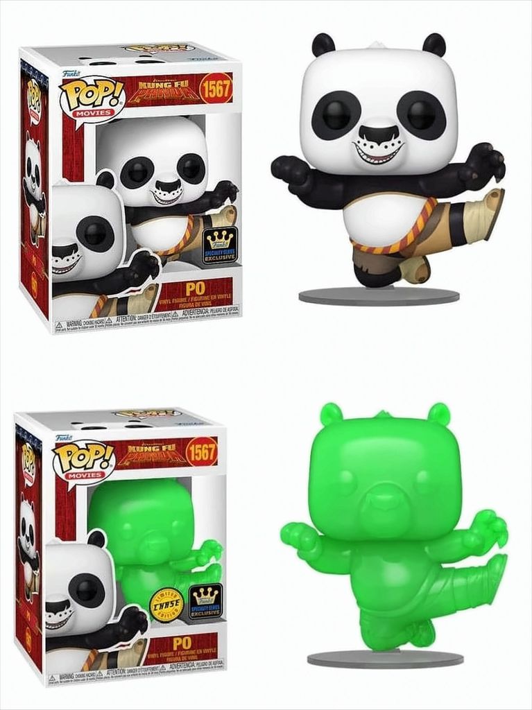 Kung Fu Panda - Po 1567 Specialty Series Exclusive - Funko Produktbild 