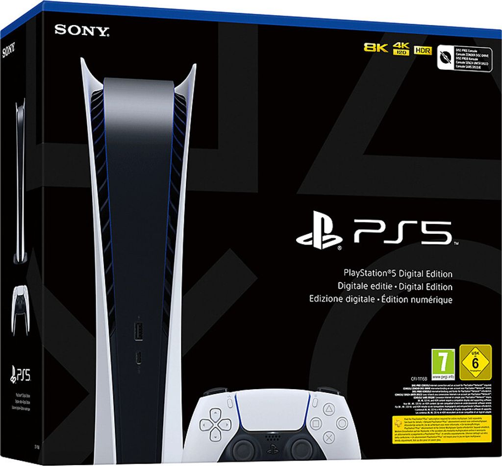Sony Interactive Entertainment PlayStation 5 Digital Produktbild 