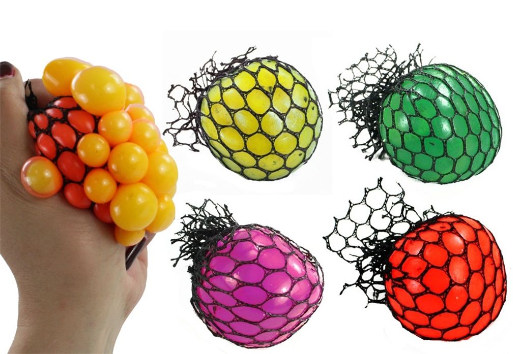 Quetschball Squeezeball Bunt ca.6cm Knautschball Antistress Produktbild 