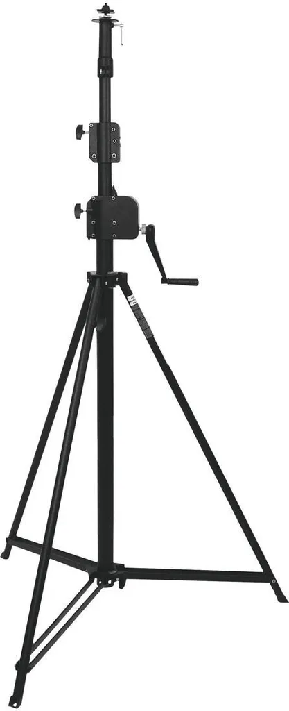 Pied d'éclairage télescopique Eurolite STW-370A en aluminium avec treuil