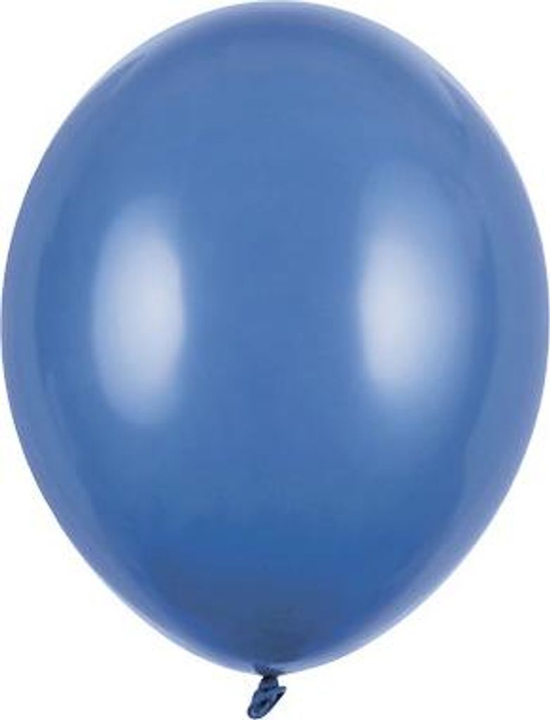 Strong Balloons 12 cm, Pastel Navy Blue (1 Packung / 100 Stück)