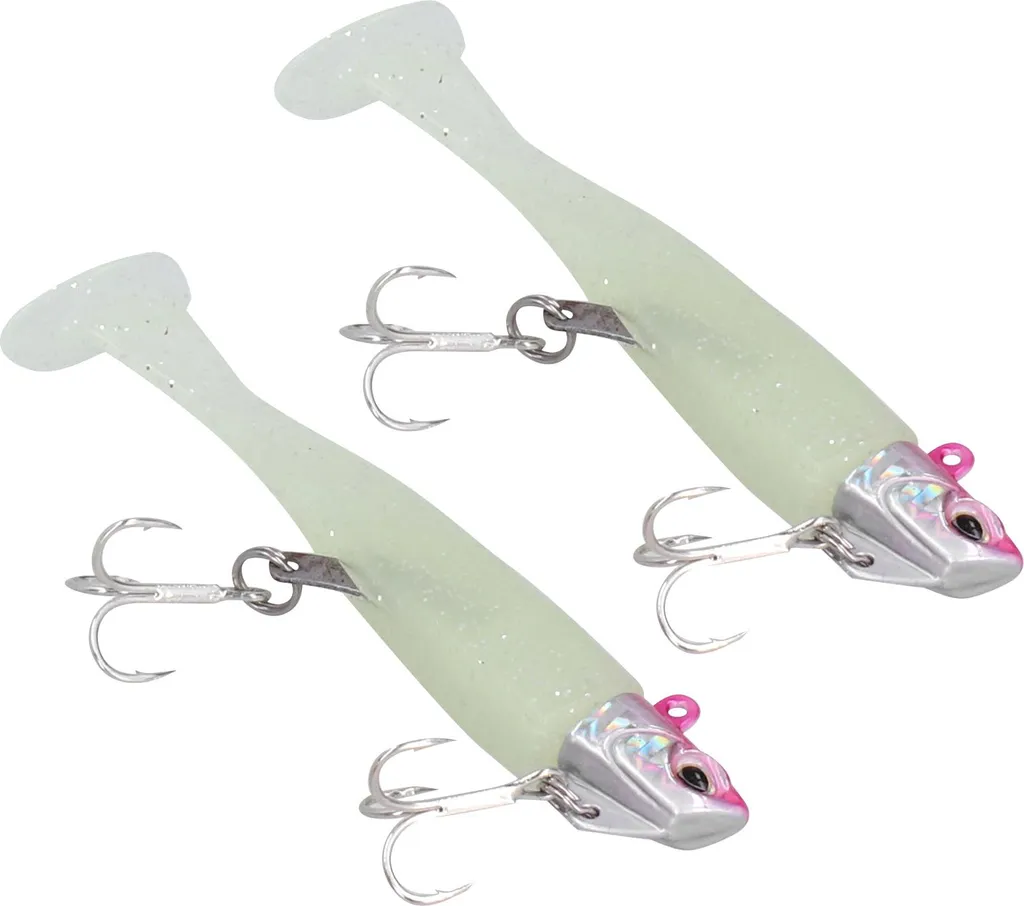 LalaKoo 2 Esche Da Pesca Topwater Con Piume - Cucchiai Metallici Oro E Argento 15g Per Acqua Dolce E Salata - 2