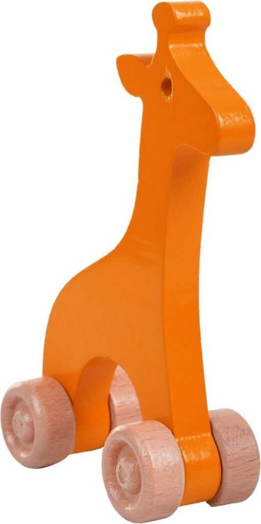 Skye Decor, Giraffe - Orange, Spielzeug, 100 % KIEFER, Orange, 9 x 4 x 15 cm