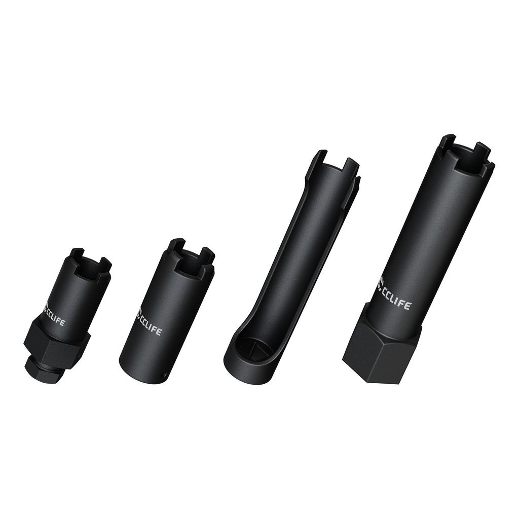 Steckschlüssel Satz 4-tlg – 3 & 4 Zahn, 1/2" Antrieb – Produktbild 