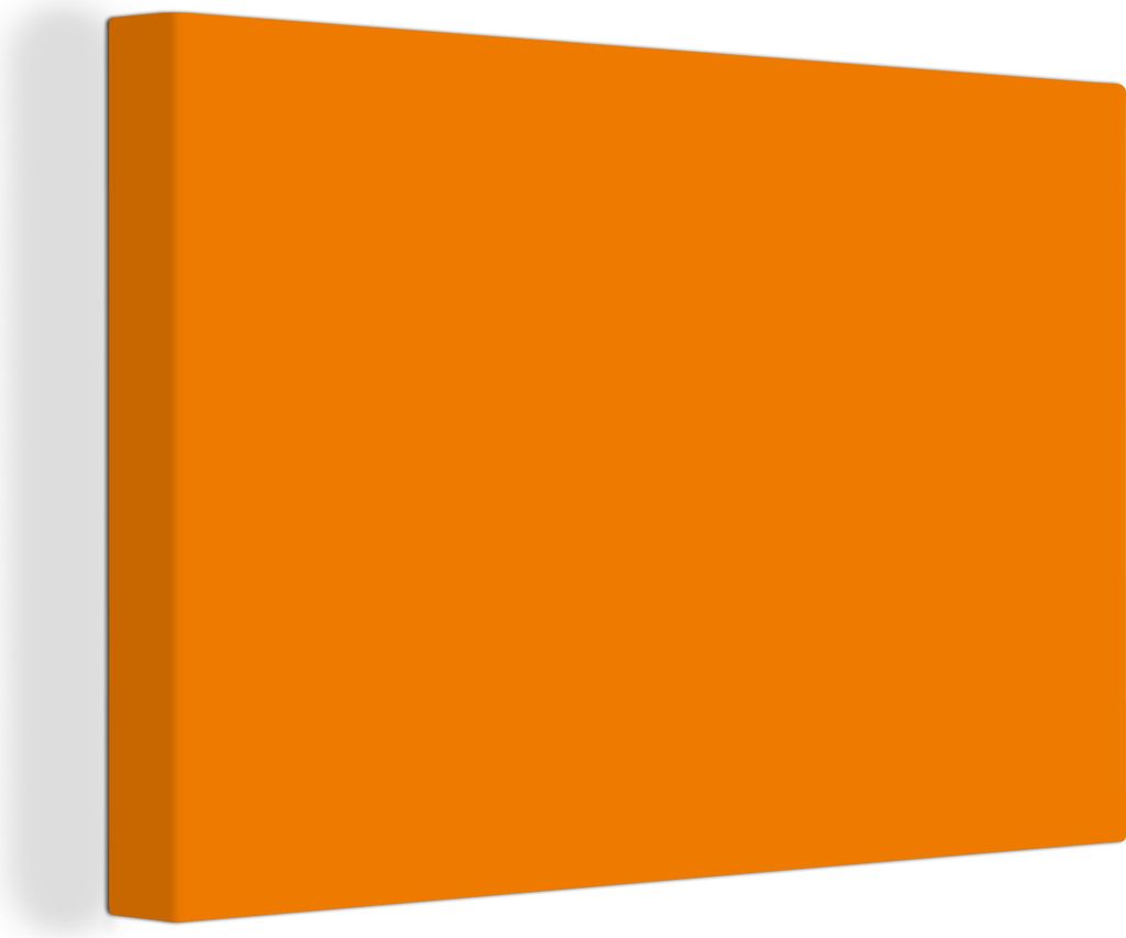 OneMillionCanvasses - Leinwandbilder - 140x90 cm, Orange - Jahreszeiten - Herbst - Farbe, Wandbilder Kunstdruck Wanddekoration - Foto auf Leinwan...