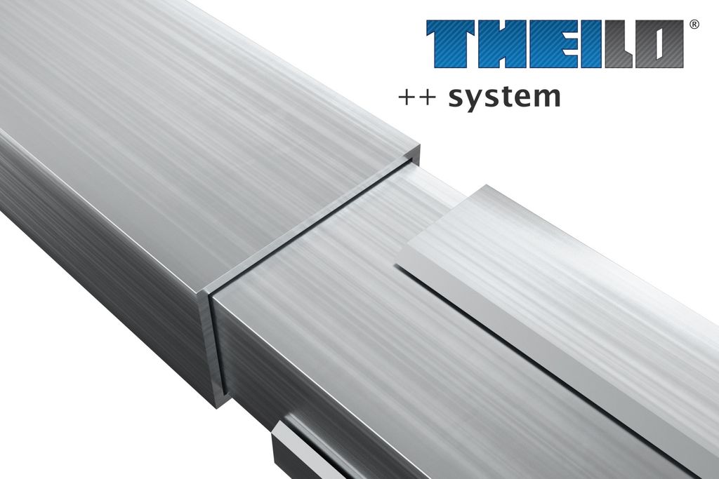 THEILO Aluminium Unterkonstruktion 2 Meter 30/50 mm Produktbild 5