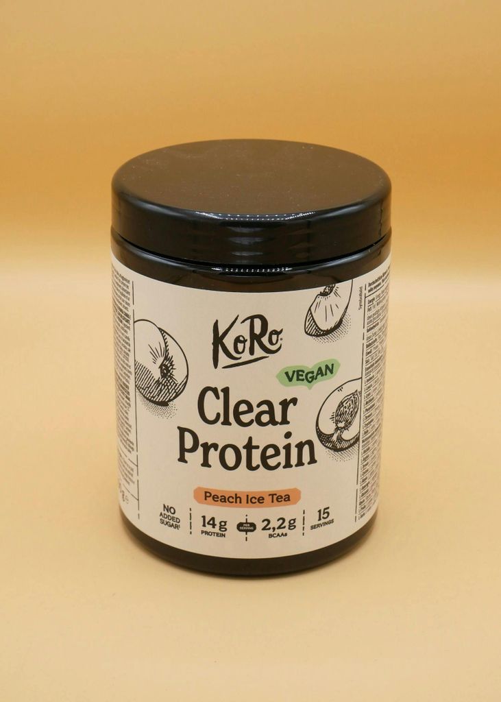 KoRo | Vegan Clear Protein Peach Ice Tea 300 g