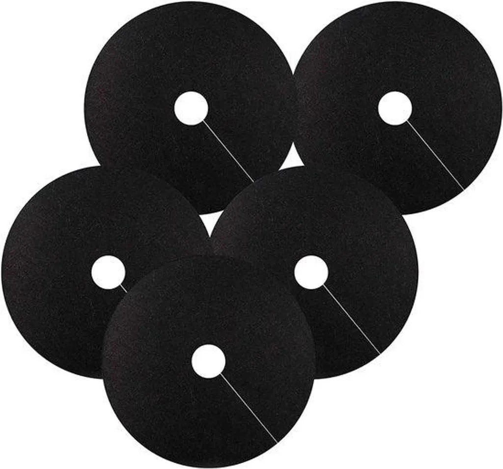 Anneaux de protection pour arbres et racines - Lot de 5 disques coco