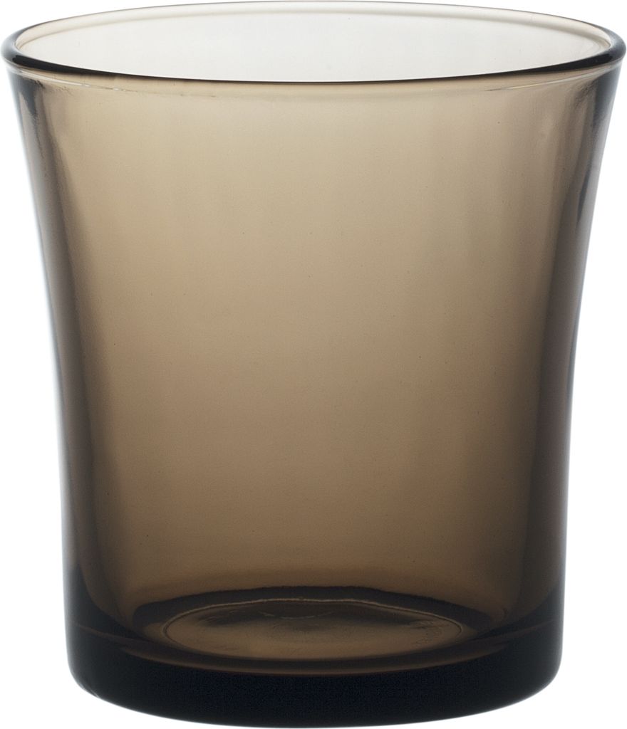 Duralex 1011CB06A0111 Lys Créole Trinkglas, Wasserglas, Saftglas, 210ml, Glas, braun, 6 Stück