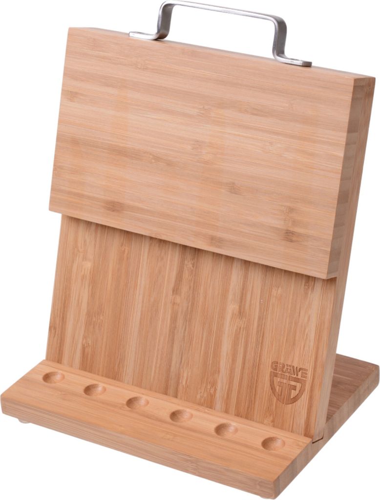 GRÄWE Magnet-Messerhalter Bambus klein