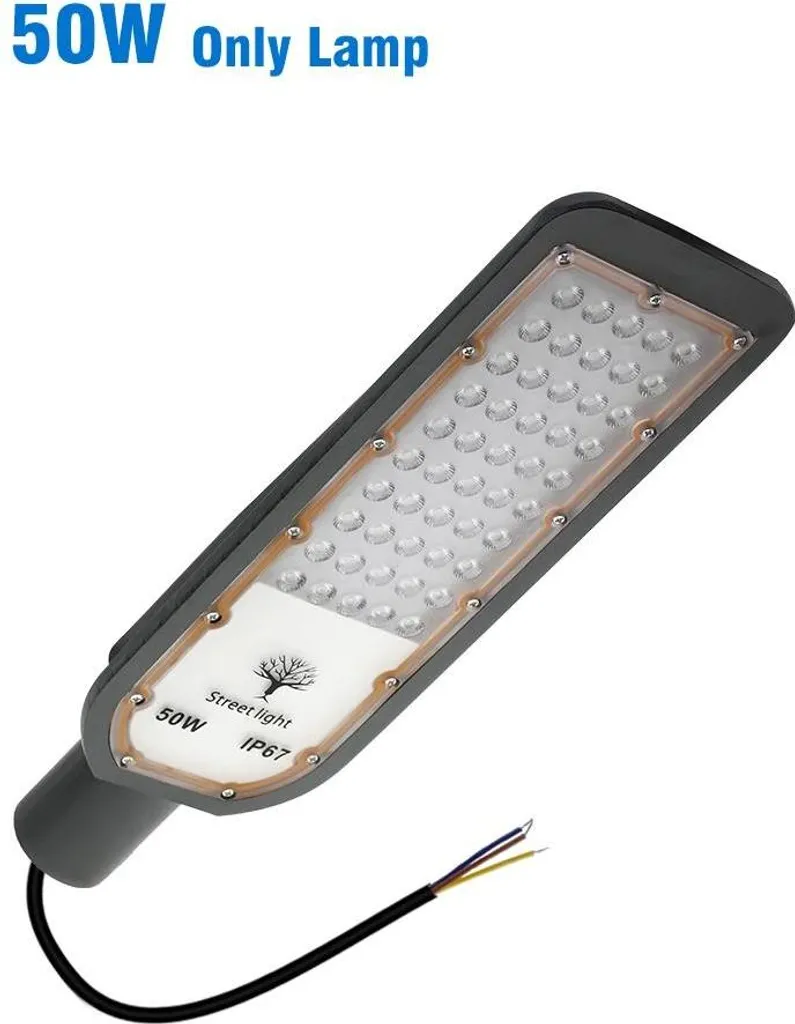 Luminaire Extérieur LED Bleu 50W IP67 - Boîtier Aluminium Haute Qualité