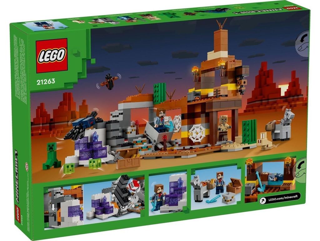 LEGO Minecraft La miniera delle Badlands 21263 Immagine del prodotto 