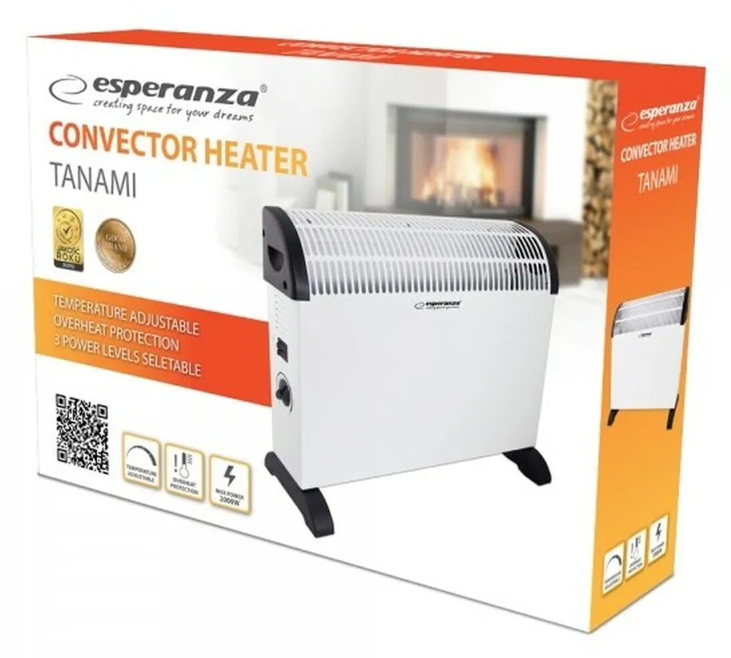 Riscaldatore Elettrico Esperanza EHH008 2000W | Ideale per Smart Working - 5