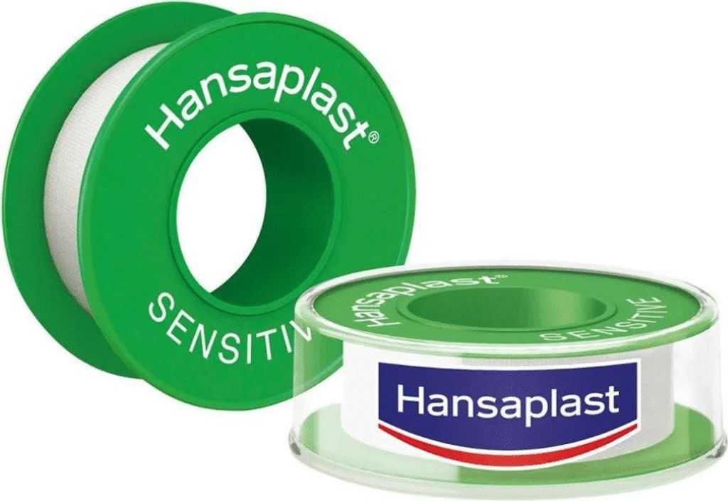 Hansaplast Sensitive fixační sádra 5 m x 1,25 cm, 1 ks Obrázek produktu 