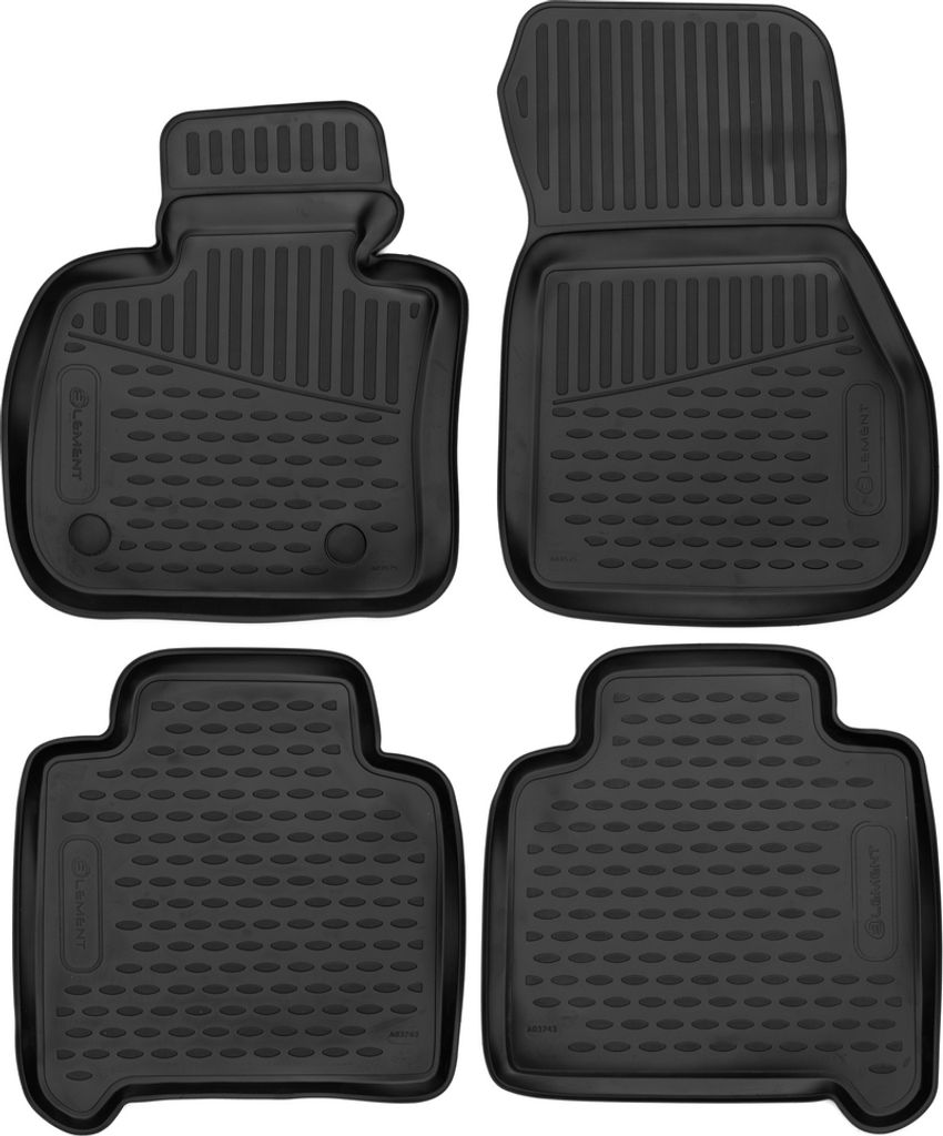 AD Tuning Gummi Fußmatten Set für 2er BMW F46 Grand Tourer, Bj. 2015-