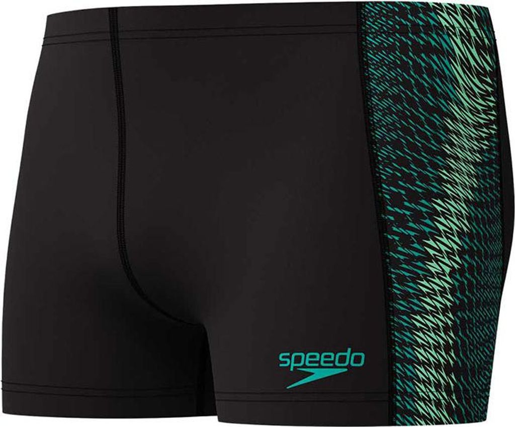 Speedo Endurance+ Tech Panel Badeshorts Schwarz 32 Mann Schwarz 32