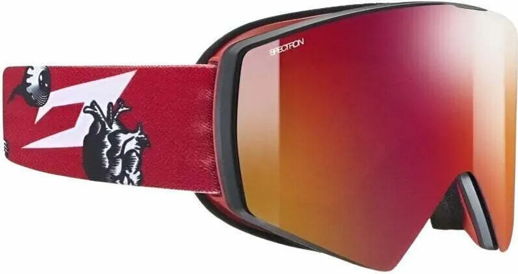 Lunettes de ski Julbo Sharp noir et rouge - Masque de ski performance