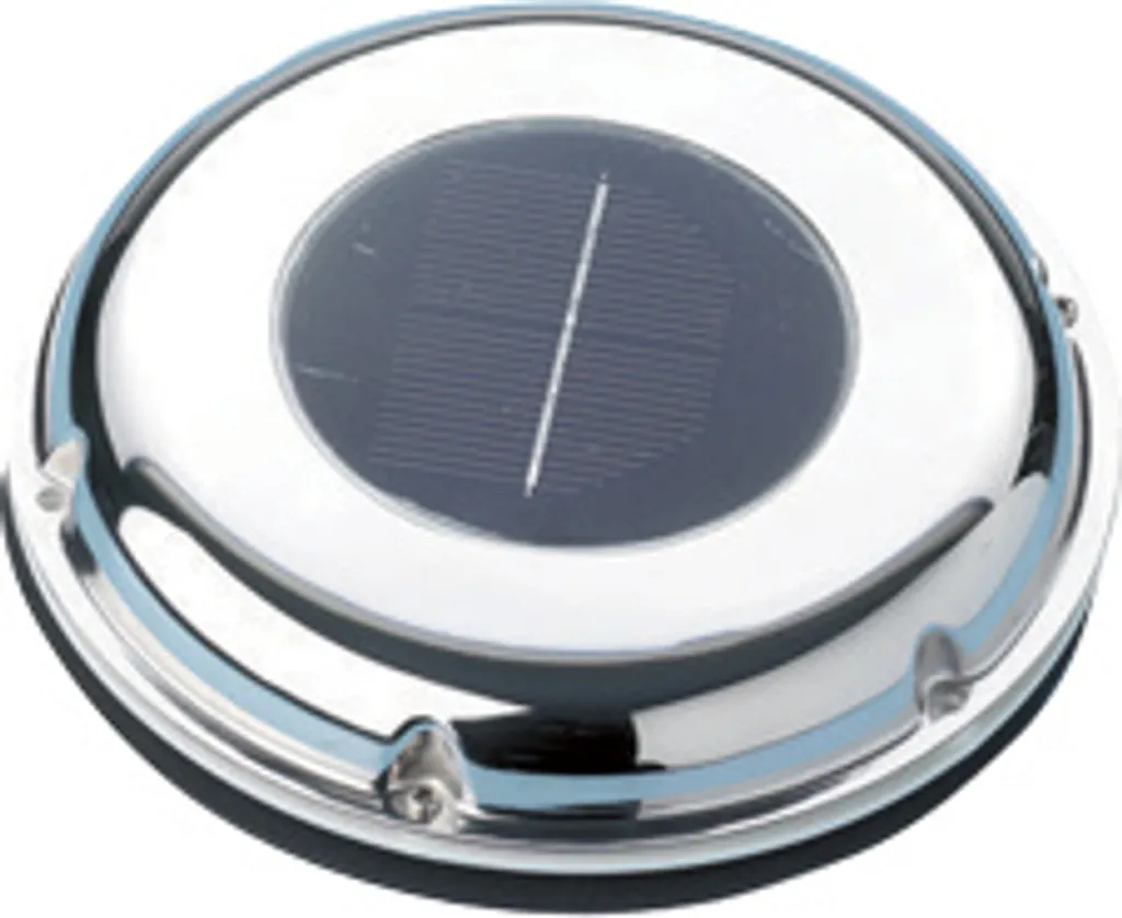 Aérateur Solaire pour Bateau et Van Allpa Niro Ventilateur Silencieux