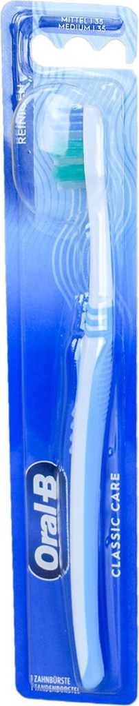 Oral-B Classic Care Handzahnbürste 35 mittel mit Kurzkopf Zahnbürste