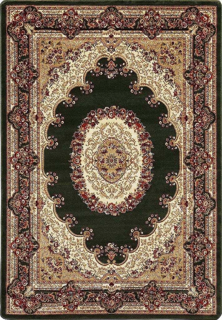 Orientalischer Stückteppich 120x180 ARTESIA 9 - mehrfarbig / grün
