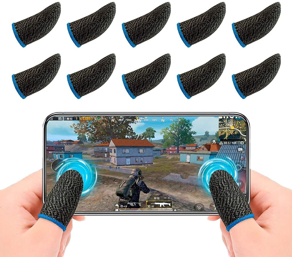 PUBG Mobile Game Finger Covers [10 Stück] für Android und Produktbild 