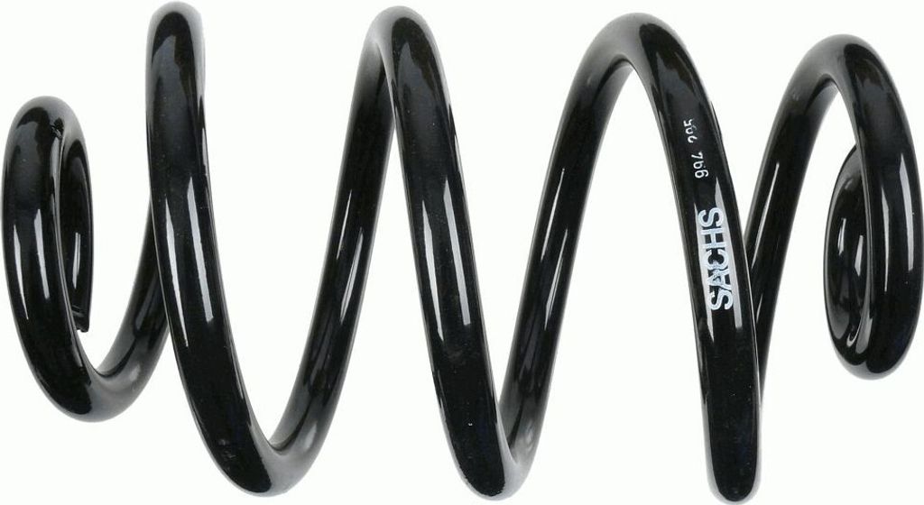 2X Sachs Feder Fahrwerksfeder Hinten