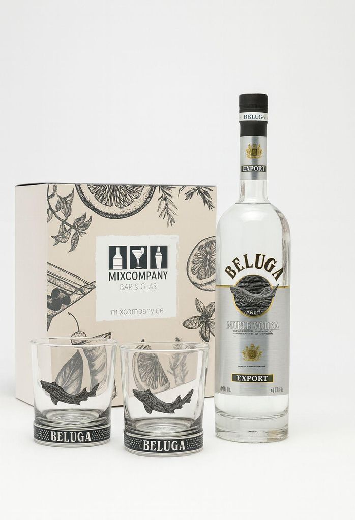 Beluga Noble Vodka Geschenkset – 0,7 L (40 % Vol.) mit 2 Produktbild 