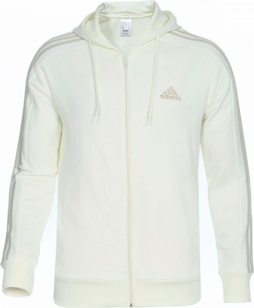 Felpa con cappuccio adidas Essentials French Terry 3-Stripes Full-Zip M S1373 Pullunder adidas Größe: L,
