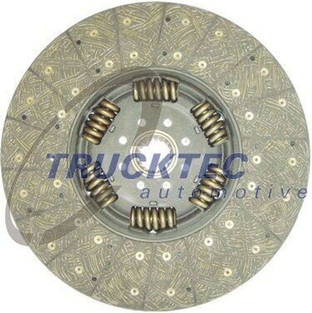 TRUCKTEC AUTOMOTIVE 01.23.196 Kupplungsscheibe 430mm passend für MERCEDES-BENZ ACTROS