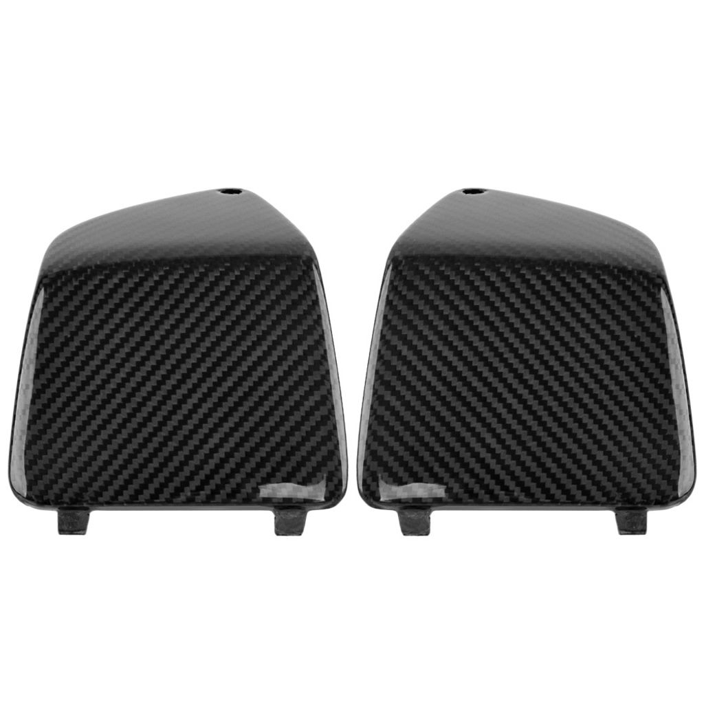 Carbon Gepäckfachblenden Set für Vespa, glänzend